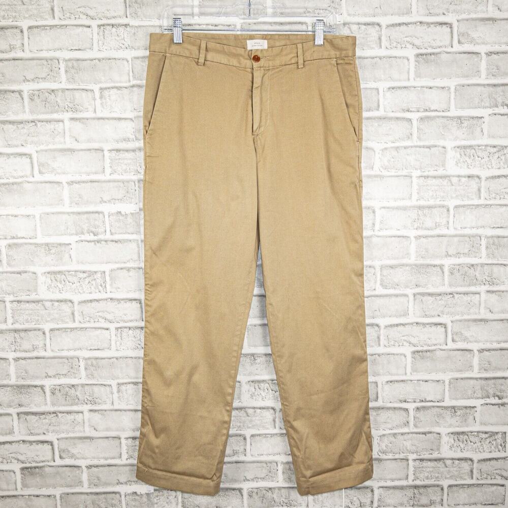 Apolis Global Citizen Slim straight Chino Pants Khaki Size 30